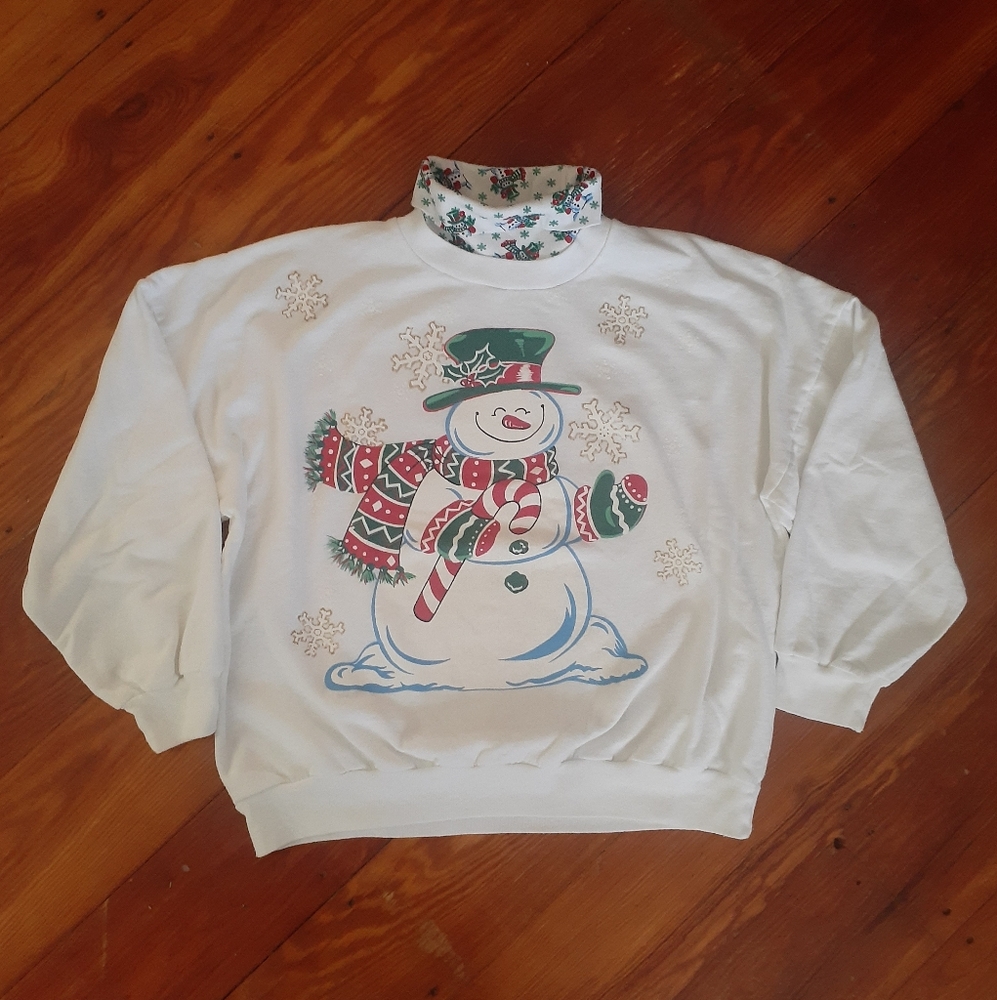 Vintage turtleneck sweatshirt